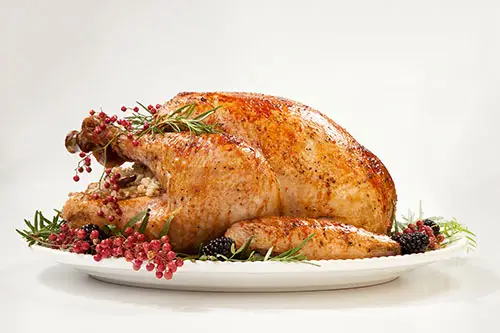 image of cooked turkey on the table